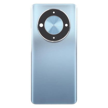 For Honor X9b Back Cover with Camera Lens Cover(Blue) - Back Cover by buy2fix | Online Shopping UK | buy2fix
