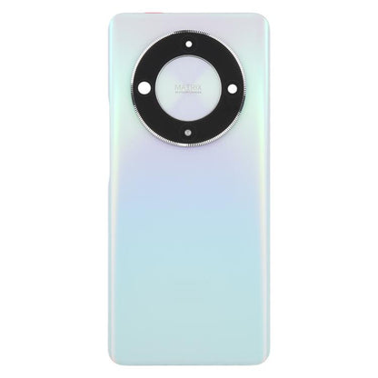 For Honor X9b Back Cover with Camera Lens Cover(Silver) - Back Cover by buy2fix | Online Shopping UK | buy2fix