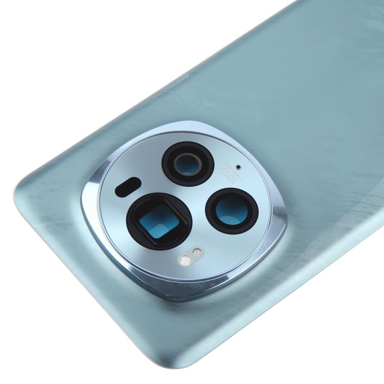 For Honor Magic6 Pro Back Cover with Camera Lens Cover(Green) - Back Cover by buy2fix | Online Shopping UK | buy2fix