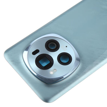 For Honor Magic6 Pro Back Cover with Camera Lens Cover(Green) - Back Cover by buy2fix | Online Shopping UK | buy2fix