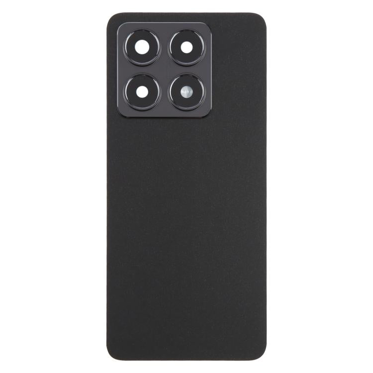 For Xiaomi 14T OEM Back Cover with Camera Lens Cover(Black) - Back Cover by buy2fix | Online Shopping UK | buy2fix