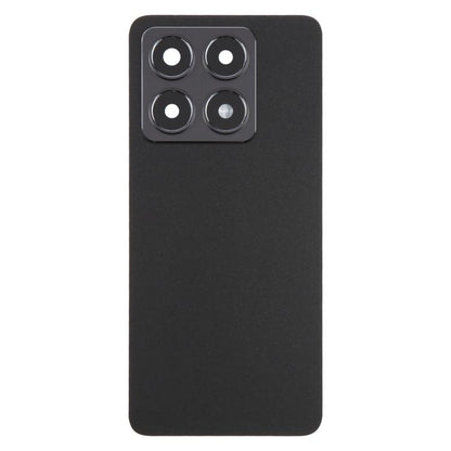 For Xiaomi 14T OEM Back Cover with Camera Lens Cover(Black) - Back Cover by buy2fix | Online Shopping UK | buy2fix
