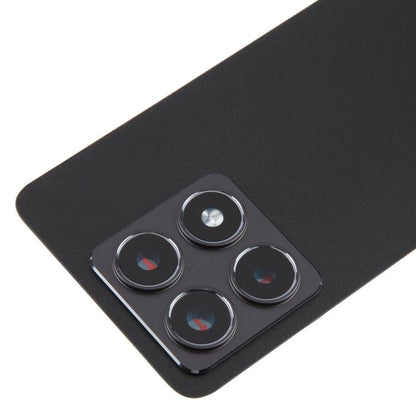 For Xiaomi 14T OEM Back Cover with Camera Lens Cover(Black) - Back Cover by buy2fix | Online Shopping UK | buy2fix