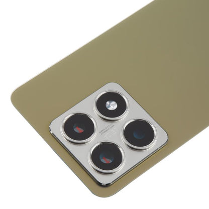 For Xiaomi 14T OEM Back Cover with Camera Lens Cover(Gold) - Back Cover by buy2fix | Online Shopping UK | buy2fix