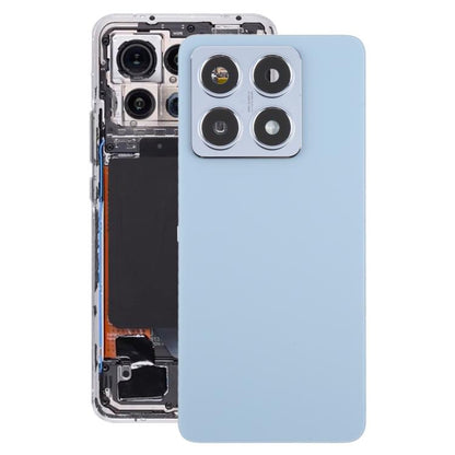 For Xiaomi 14T OEM Back Cover with Camera Lens Cover(Blue) - Back Cover by buy2fix | Online Shopping UK | buy2fix