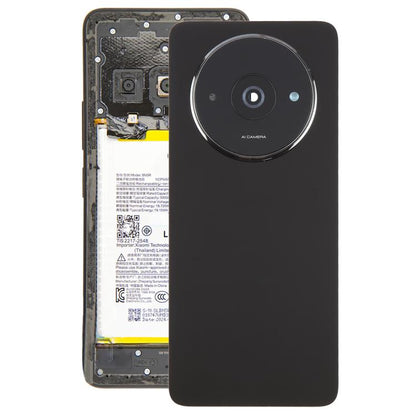 For Xiaomi Redmi A3 4G OEM Back Cover with Camera Lens Cover(Black) - Back Cover by buy2fix | Online Shopping UK | buy2fix