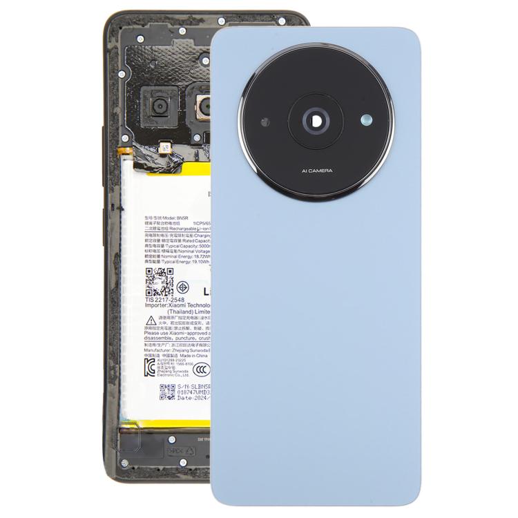 For Xiaomi Redmi A3x 4G OEM Back Cover with Camera Lens Cover(Blue) - Back Cover by buy2fix | Online Shopping UK | buy2fix
