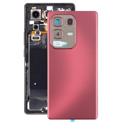 For Infinix Note 50s 5G X6870 Original Back Cover(Wine Red) - Back Cover by buy2fix | Online Shopping UK | buy2fix