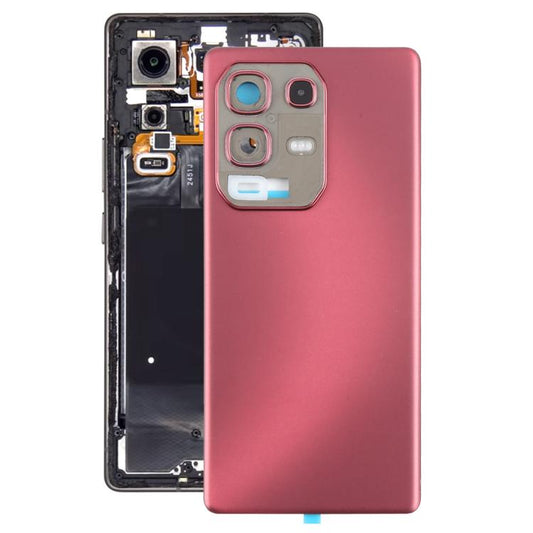 For Infinix Note 50s 5G X6870 Original Back Cover(Wine Red) - Back Cover by buy2fix | Online Shopping UK | buy2fix