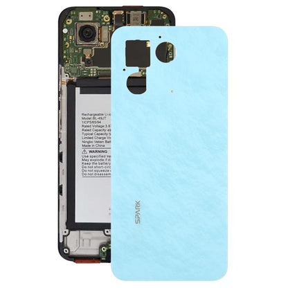For Tecno Spark 30 5G KL8 Original Back Cover(Blue) - Back Cover by buy2fix | Online Shopping UK | buy2fix