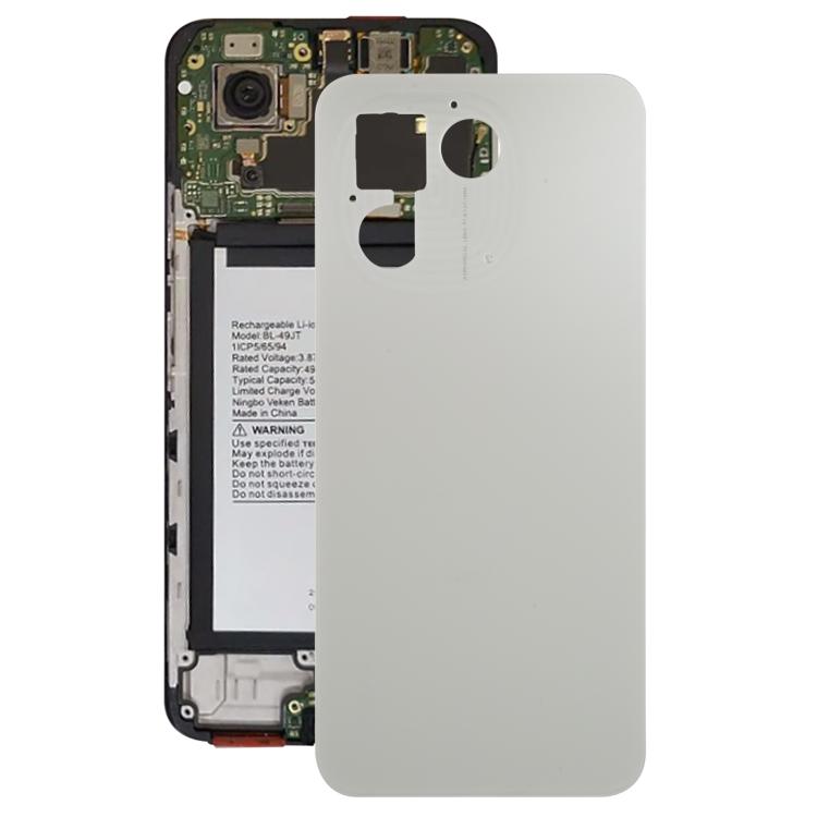 For Tecno Spark 30 5G KL8 Original Back Cover(Silver) - Back Cover by buy2fix | Online Shopping UK | buy2fix