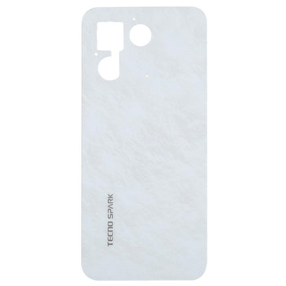 For Tecno Spark 30 5G KL8 Original Back Cover(White) - Back Cover by buy2fix | Online Shopping UK | buy2fix