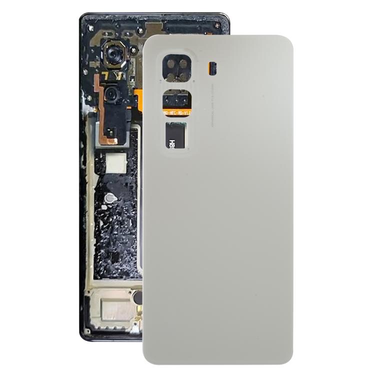 For Infinix Hot 50 4G X6882 X6882B Original Back Cover(Silver) - Back Cover by buy2fix | Online Shopping UK | buy2fix