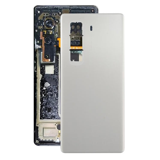 For Infinix Hot 50 Pro+ 4G X6880 Original Back Cover(Silver) - Back Cover by buy2fix | Online Shopping UK | buy2fix