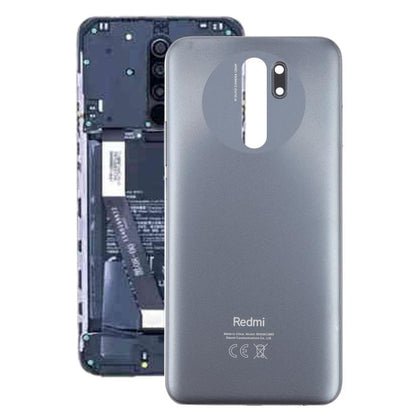 For Xiaomi Redmi 9 OEM Plastic Back Cover(Gray) - Back Cover by buy2fix | Online Shopping UK | buy2fix