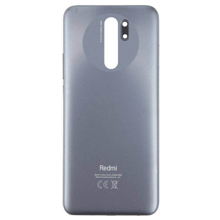 For Xiaomi Redmi 9 OEM Plastic Back Cover(Gray) - Back Cover by buy2fix | Online Shopping UK | buy2fix