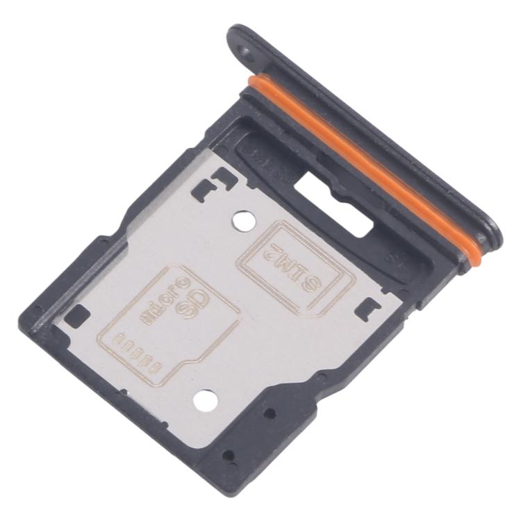 For Nothing CMF Phone 2 Pro SIM Card Tray + SIM Card Tray / Micro SD Card Tray (Black) - For Nothing by buy2fix | Online Shopping UK | buy2fix