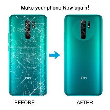 For Xiaomi Redmi 9 Prime OEM Plastic Back Cover(Blue) - Back Cover by buy2fix | Online Shopping UK | buy2fix