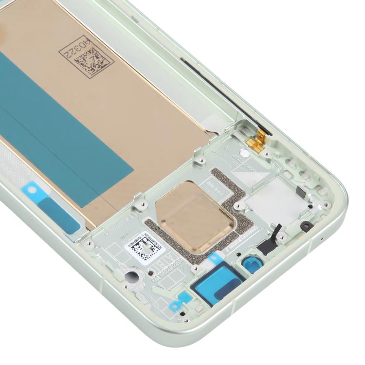 For Xiaomi Poco F7 Original Front Housing LCD Frame Bezel Plate (Green) - Frame Bezel Plate by buy2fix | Online Shopping UK | buy2fix