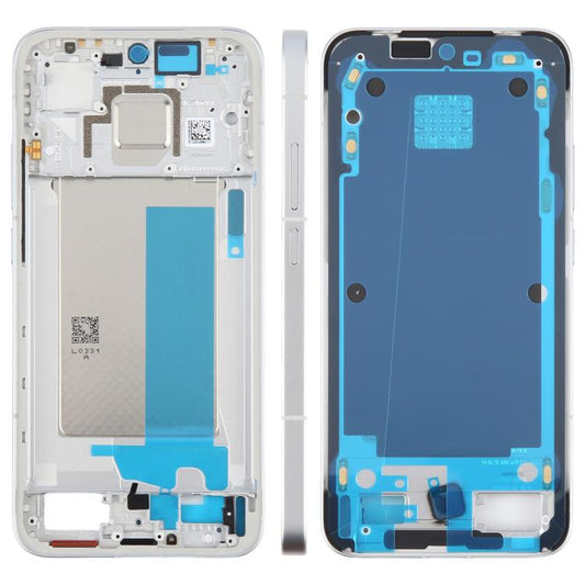 For Xiaomi Poco F7 Original Front Housing LCD Frame Bezel Plate (Silver) - Frame Bezel Plate by buy2fix | Online Shopping UK | buy2fix