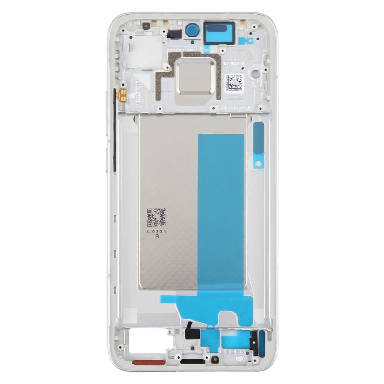 For Xiaomi Poco F7 Original Front Housing LCD Frame Bezel Plate (Silver) - Frame Bezel Plate by buy2fix | Online Shopping UK | buy2fix