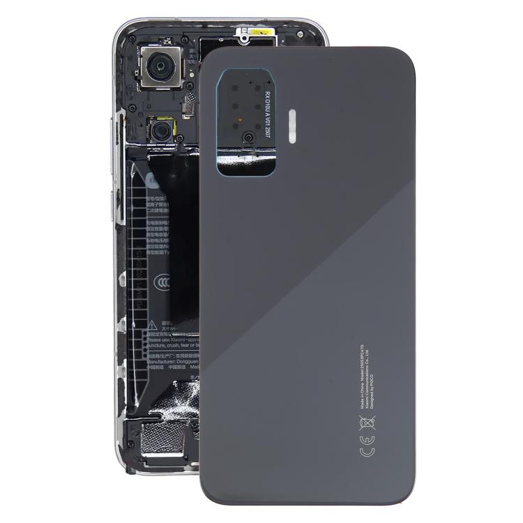 For Xiaomi Poco F7 Original Back Cover(Black) - Back Cover by buy2fix | Online Shopping UK | buy2fix