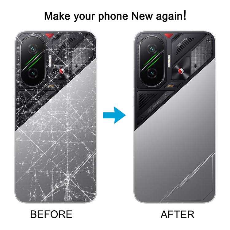 For Xiaomi Poco F7 Original Back Cover(Black) - Back Cover by buy2fix | Online Shopping UK | buy2fix