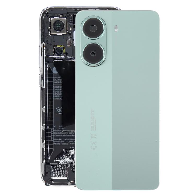 For Xiaomi Poco X7 Pro Original Back Cover(Green) - Back Cover by buy2fix | Online Shopping UK | buy2fix