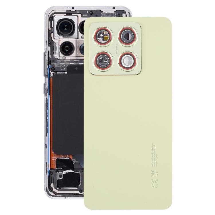 For Xiaomi 14T Original Leather Material Back Cover(Green) - Back Cover by buy2fix | Online Shopping UK | buy2fix