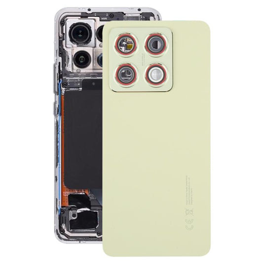 For Xiaomi 14T Original Leather Material Back Cover(Green) - Back Cover by buy2fix | Online Shopping UK | buy2fix