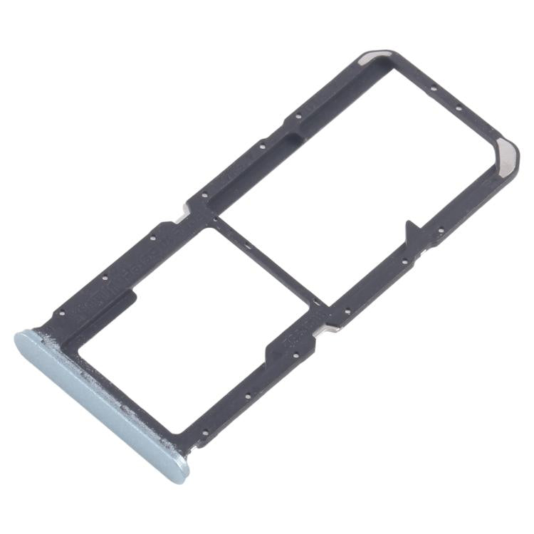For OPPO A3x 4G CPH2641 10pcs Original SIM Card Tray + SIM Card Tray + Micro SD Card Tray (Green) - Card Tray by buy2fix | Online Shopping UK | buy2fix