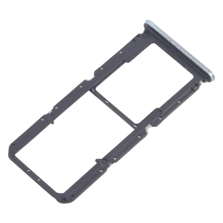 For OPPO A3x 4G CPH2641 10pcs Original SIM Card Tray + SIM Card Tray + Micro SD Card Tray (Green) - Card Tray by buy2fix | Online Shopping UK | buy2fix