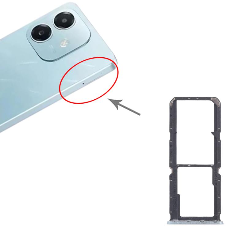 For OPPO A3x 4G CPH2641 10pcs Original SIM Card Tray + SIM Card Tray + Micro SD Card Tray (Green) - Card Tray by buy2fix | Online Shopping UK | buy2fix