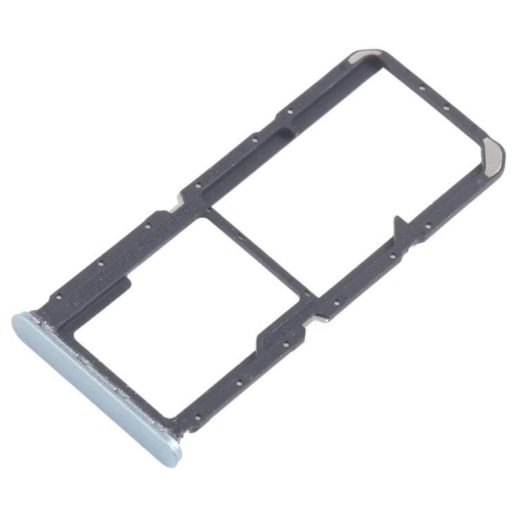For OPPO A60 4G CPH2631 10pcs Original SIM Card Tray + SIM Card Tray + Micro SD Card Tray (Green) - Card Tray by buy2fix | Online Shopping UK | buy2fix