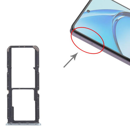 For OPPO A60 4G CPH2631 10pcs Original SIM Card Tray + SIM Card Tray + Micro SD Card Tray (Green) - Card Tray by buy2fix | Online Shopping UK | buy2fix