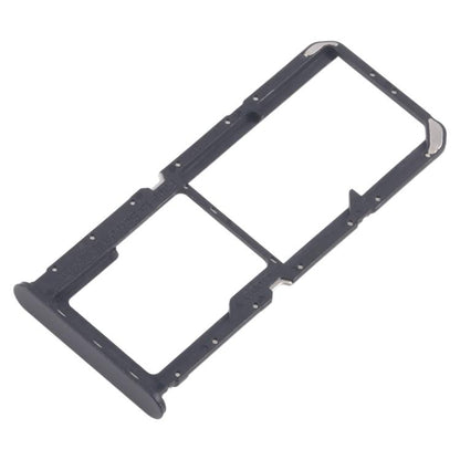 For OPPO Reno7 4G CPH2363 10pcs Original SIM Card Tray + SIM Card Tray + Micro SD Card Tray (Black) - Card Tray by buy2fix | Online Shopping UK | buy2fix
