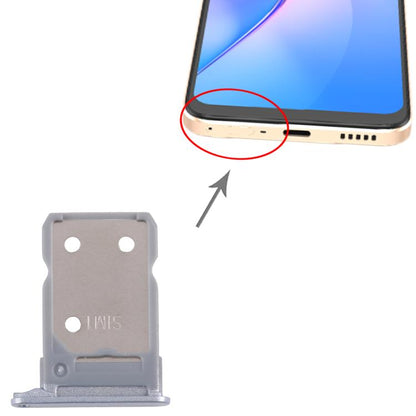 For OPPO Reno8 5G CPH2359 10pcs Original SIM Card Tray + SIM Card Tray (Blue) - Card Tray by buy2fix | Online Shopping UK | buy2fix