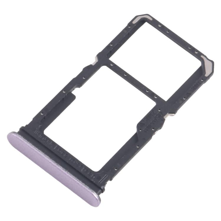 For OPPO F25 Pro 10pcs Original SIM Card Tray + SIM Card Tray / Micro SD Card Tray (Pink) - Card Tray by buy2fix | Online Shopping UK | buy2fix