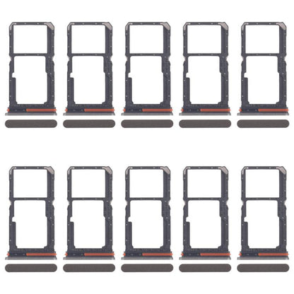 For OPPO A5 Pro 4G CPH2711 10pcs Original SIM Card Tray + SIM Card Tray / Micro SD Card Tray (Gold) - Card Tray by buy2fix | Online Shopping UK | buy2fix