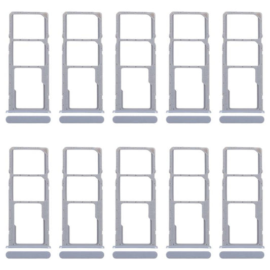 For Realme C51 RMX3830 10pcs Original SIM Card Tray + SIM Card Tray + Micro SD Card Tray (Pink) - Card Tray by buy2fix | Online Shopping UK | buy2fix