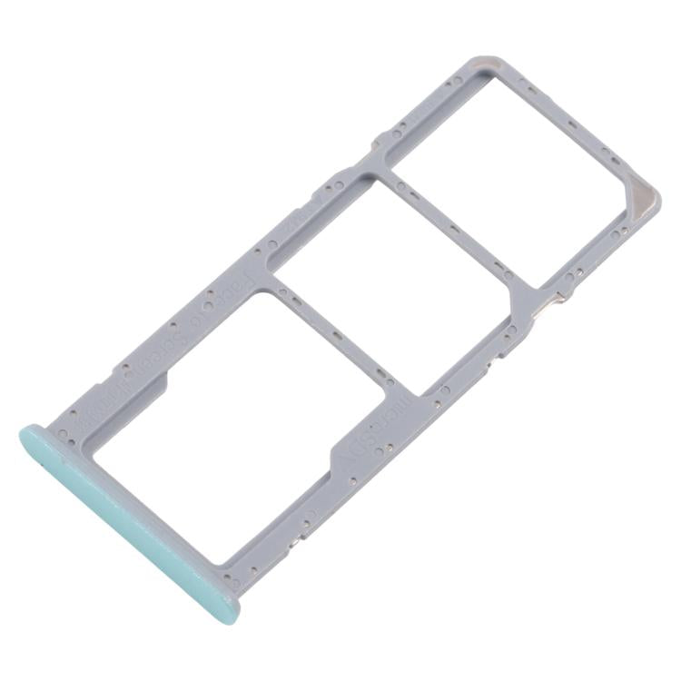 For Realme C51 RMX3830 10pcs Original SIM Card Tray + SIM Card Tray + Micro SD Card Tray (Green) - Card Tray by buy2fix | Online Shopping UK | buy2fix