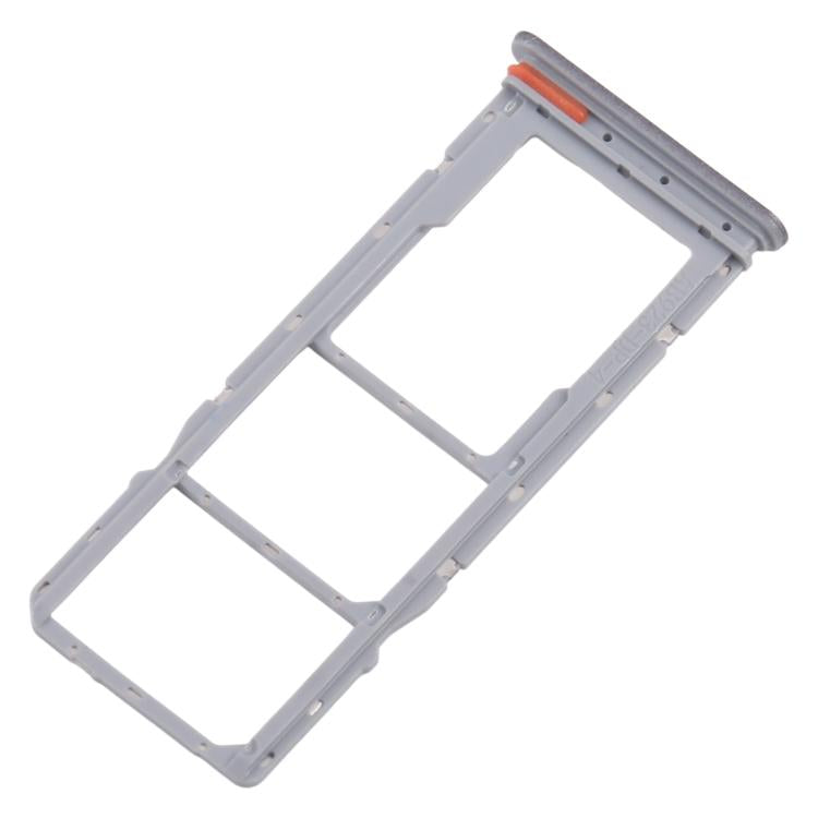 For Realme C75 4G RMX3941 10pcs Original SIM Card Tray + SIM Card Tray + Micro SD Card Tray (Black) - Card Tray by buy2fix | Online Shopping UK | buy2fix