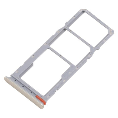 For Realme C75 4G RMX3941 10pcs Original SIM Card Tray + SIM Card Tray + Micro SD Card Tray (Gold) - Card Tray by buy2fix | Online Shopping UK | buy2fix