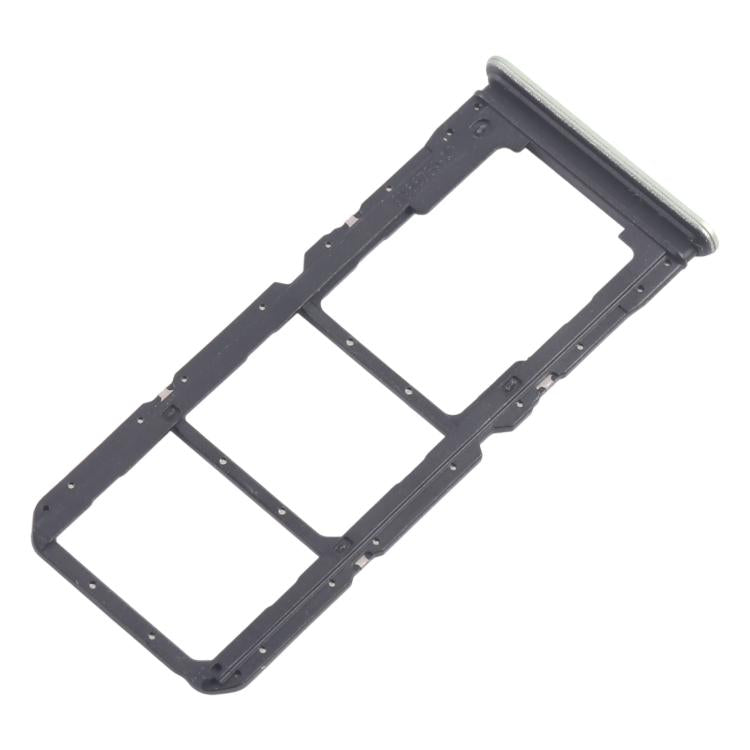 For Realme Note 60x 4G RMX3938 10pcs Original SIM Card Tray + SIM Card Tray + Micro SD Card Tray (Green) - Card Tray by buy2fix | Online Shopping UK | buy2fix