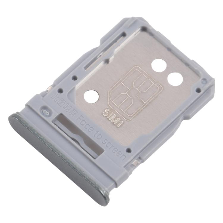 For Realme 12+ 5G RMX3867 10pcs Original SIM Card Tray + SIM Card Tray / Micro SD Card Tray (Dark Green) - Card Tray by buy2fix | Online Shopping UK | buy2fix