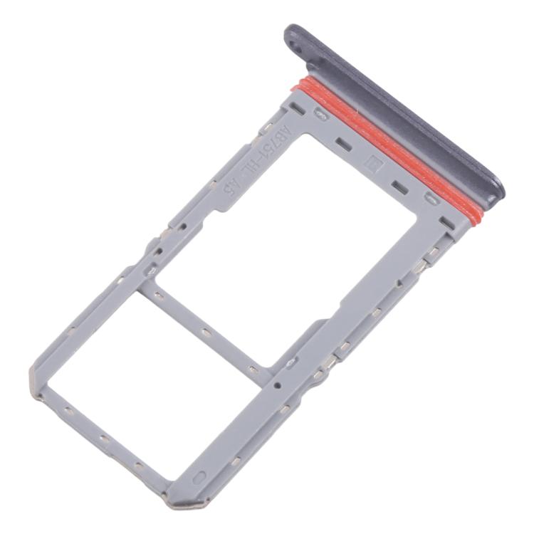 For Realme 13 5G RMX3951 10pcs Original SIM Card Tray + SIM Card Tray / Micro SD Card Tray (Black) - Card Tray by buy2fix | Online Shopping UK | buy2fix
