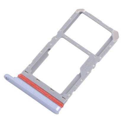 For Realme 13 5G RMX3951 10pcs Original SIM Card Tray + SIM Card Tray / Micro SD Card Tray (Blue) - Card Tray by buy2fix | Online Shopping UK | buy2fix