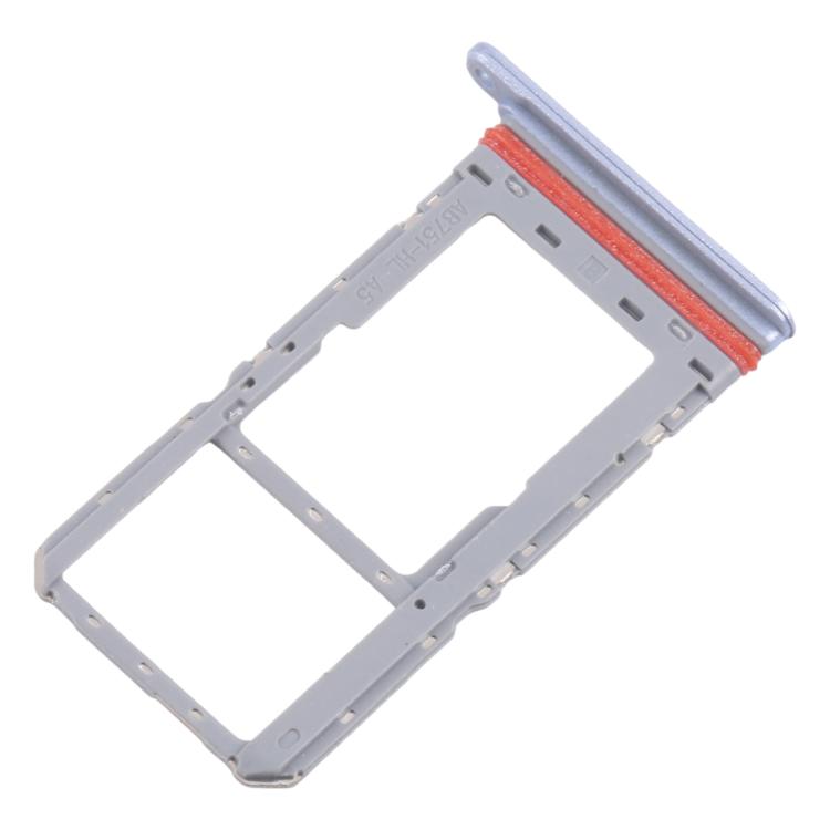 For Realme 13 5G RMX3951 10pcs Original SIM Card Tray + SIM Card Tray / Micro SD Card Tray (Blue) - Card Tray by buy2fix | Online Shopping UK | buy2fix