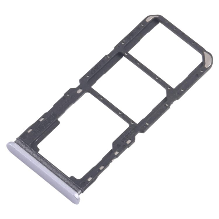 For Realme 11 5G RMX3780 10pcs Original SIM Card Tray + SIM Card Tray + Micro SD Card Tray (Blue) - Card Tray by buy2fix | Online Shopping UK | buy2fix