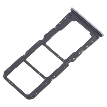 For Realme 11x 5G RMX3785 10pcs Original SIM Card Tray + SIM Card Tray + Micro SD Card Tray (Blue) - Card Tray by buy2fix | Online Shopping UK | buy2fix